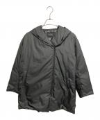 UNTITLEDアンタイトル）の古着「洗えるタフタミドル丈ダウンコート」｜ブラック