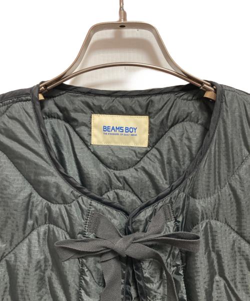 BEAMS BOY（ビームスボーイ）BEAMS BOY (ビームスボーイ) リップサーモライナーベスト ブラック サイズ:-の古着・服飾アイテム