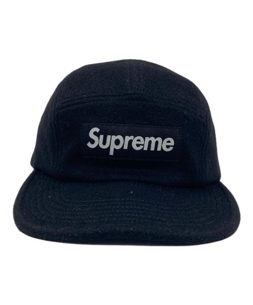 SUPREME（シュプリーム）SUPREME (シュプリーム) Wool Camp Cap ブラックの古着・服飾アイテム