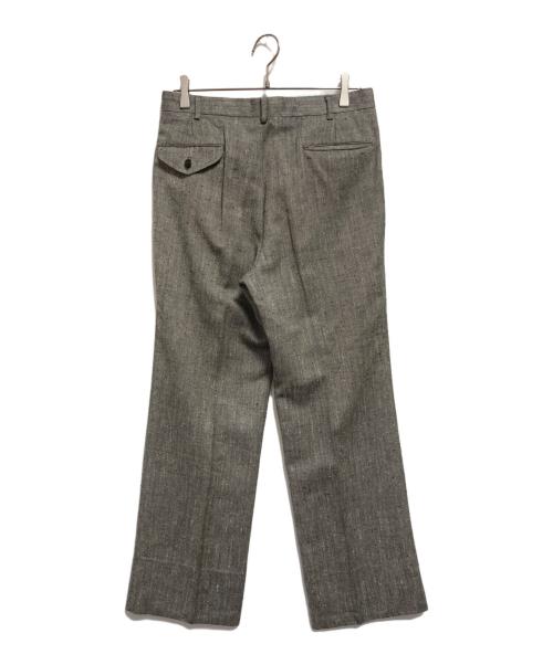 POLO RALPH LAUREN（ポロ・ラルフローレン）POLO RALPH LAUREN (ポロ・ラルフローレン) ツータックヘリンボーンパンツ グレー サイズ:-の古着・服飾アイテム