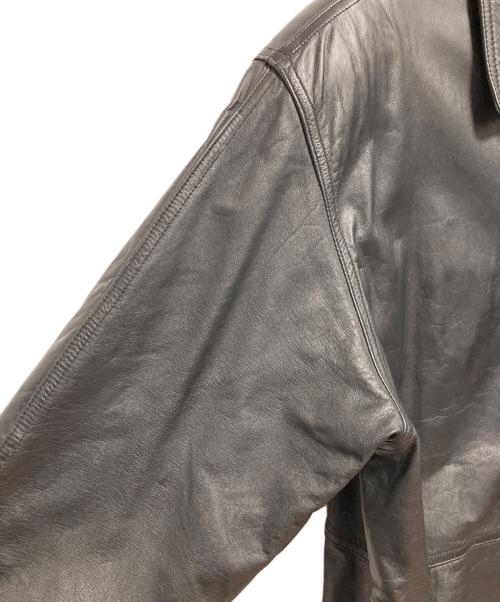 USED（ユーズド）USED (ユーズド) レザージャケット ブラック サイズ:Lの古着・服飾アイテム
