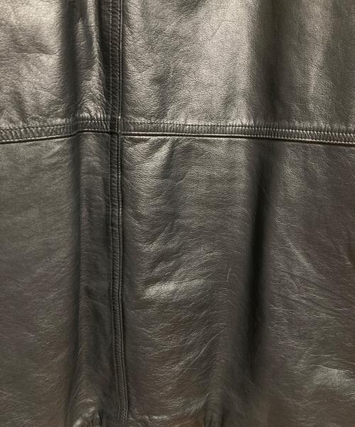 USED（ユーズド）USED (ユーズド) レザージャケット ブラック サイズ:Lの古着・服飾アイテム