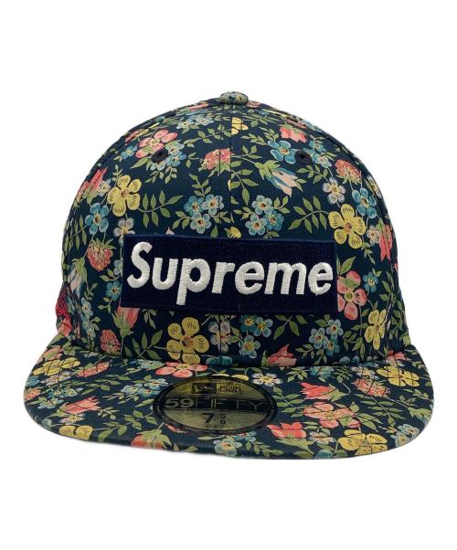 SUPREME（シュプリーム）SUPREME (シュプリーム) 13SS Liberty Floral Box Logo New Era マルチカラー サイズ:7 5/8の古着・服飾アイテム