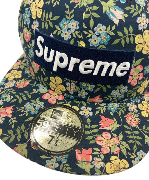 SUPREME（シュプリーム）SUPREME (シュプリーム) 13SS Liberty Floral Box Logo New Era マルチカラー サイズ:7 5/8の古着・服飾アイテム