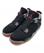 NIKEナイキ）の古着「Air Jordan 4 Retro "Bred"」｜ブラック