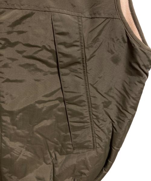 THRASHER（スラッシャー）THRASHER (スラッシャー) リバーシブルベスト オリーブ サイズ:L 未使用品の古着・服飾アイテム