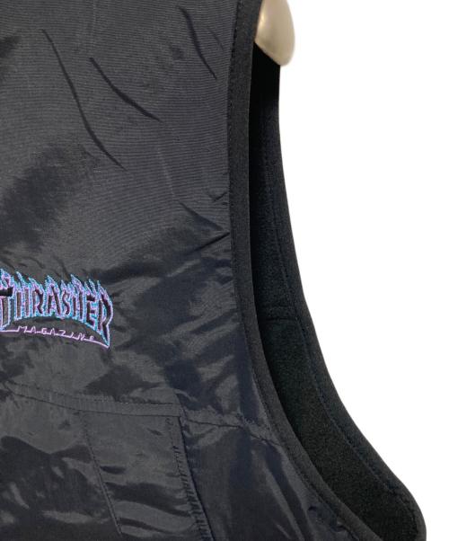 THRASHER（スラッシャー）THRASHER (スラッシャー) リバーシブルベスト ブラック サイズ:M 未使用品の古着・服飾アイテム
