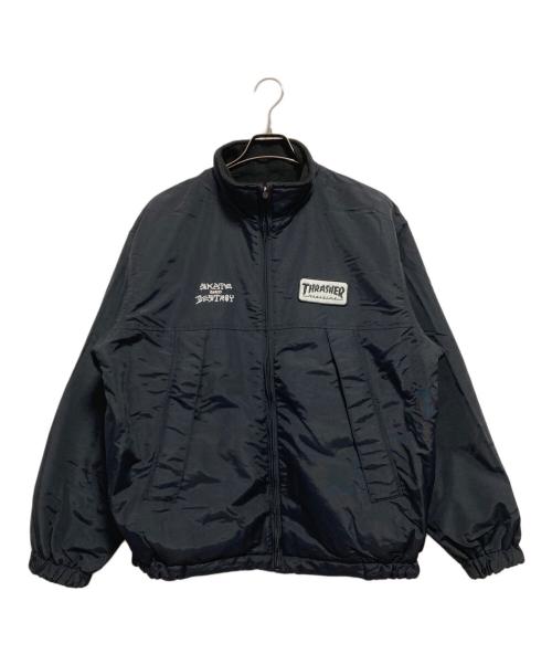 THRASHER（スラッシャー）THRASHER (スラッシャー) リバーシブルジャケット ブラック サイズ:L 未使用品の古着・服飾アイテム