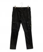 STONE ISLANDストーンアイランド）の古着「スリムフィットカーゴパンツ」｜ブラック