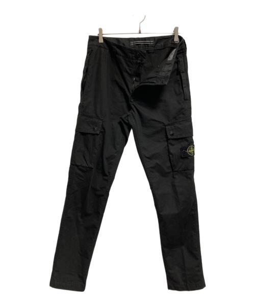 STONE ISLAND（ストーンアイランド）STONE ISLAND (ストーンアイランド) スリムフィットカーゴパンツ ブラック サイズ:78.5㎝（W31）の古着・服飾アイテム