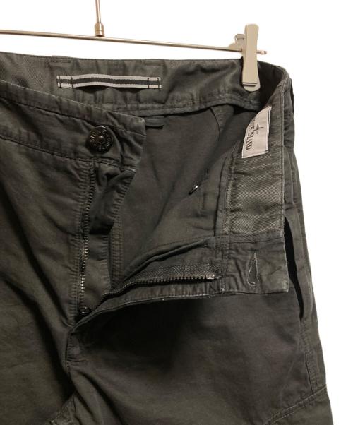 STONE ISLAND（ストーンアイランド）STONE ISLAND (ストーンアイランド) スリムフィットカーゴパンツ ブラック サイズ:78.5㎝（W31）の古着・服飾アイテム