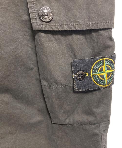 STONE ISLAND（ストーンアイランド）STONE ISLAND (ストーンアイランド) スリムフィットカーゴパンツ ブラック サイズ:78.5㎝（W31）の古着・服飾アイテム