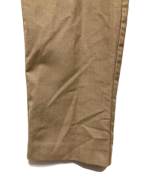 regleam（リグリーム）regleam (リグリーム) タックパンツ ベージュ サイズ:Sの古着・服飾アイテム