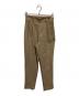regleam（リグリーム）の古着「タックパンツ」｜ベージュ