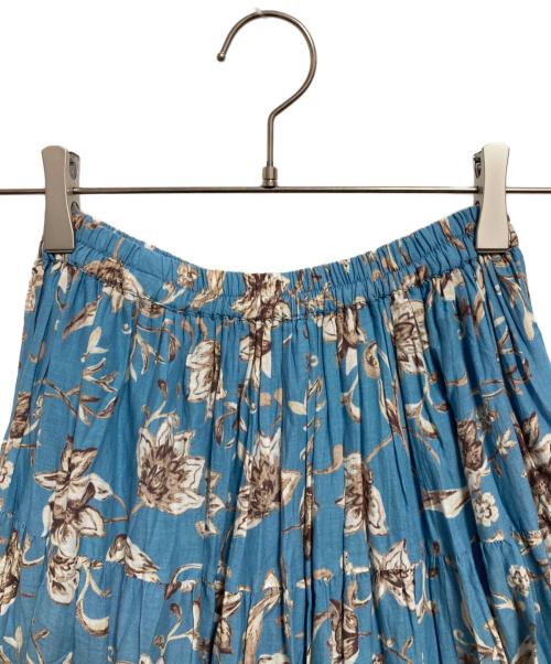 MARIHA（マリハ）MARIHA (マリハ) 草原の虹のスカート ブルー サイズ:36の古着・服飾アイテム