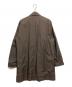 346 BROOKS BROTHERS (346 ブルックスブラザーズ) 比翼コート ブラウン サイズ:M：7000円