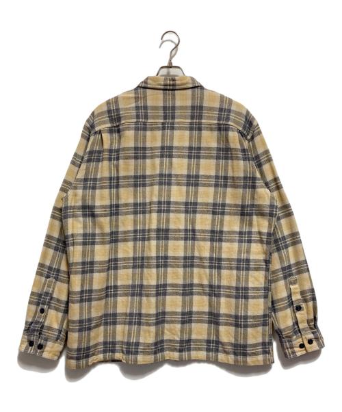 Patagonia（パタゴニア）Patagonia (パタゴニア) Fjord Flannel Shirt イエロー サイズ:XLの古着・服飾アイテム