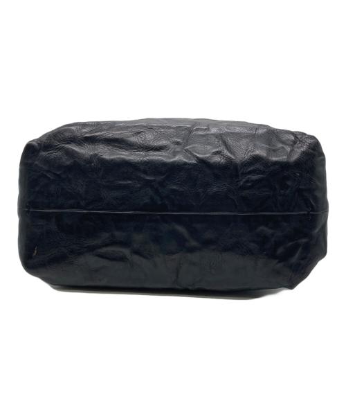 HENRY BEGUELIN（エンリーベグリン）HENRY BEGUELIN (エンリーベグリン) レザートートバッグ ブラックの古着・服飾アイテム