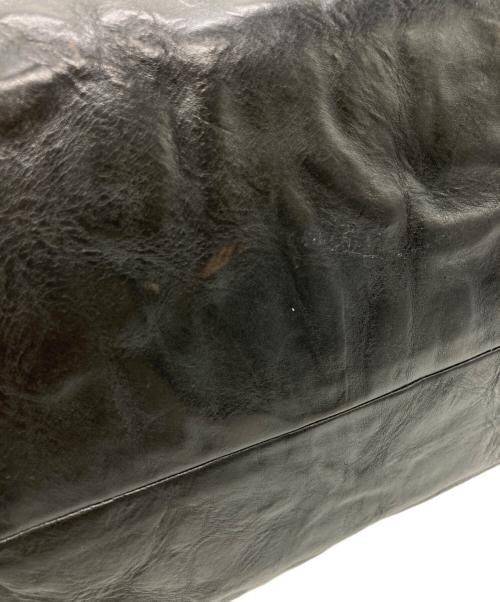 HENRY BEGUELIN（エンリーベグリン）HENRY BEGUELIN (エンリーベグリン) レザートートバッグ ブラックの古着・服飾アイテム