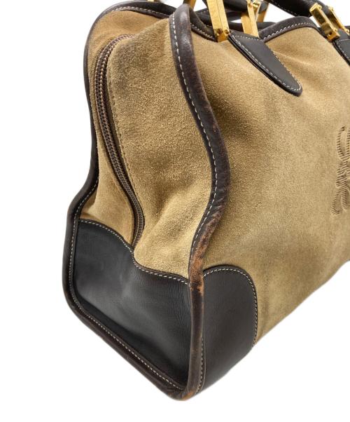 LOEWE（ロエベ）LOEWE (ロエベ) アマソナ32 ハンドバッグ ベージュの古着・服飾アイテム