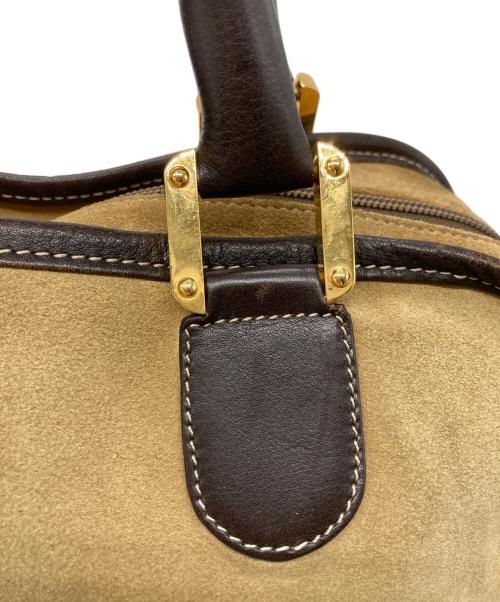 LOEWE（ロエベ）LOEWE (ロエベ) アマソナ32 ハンドバッグ ベージュの古着・服飾アイテム