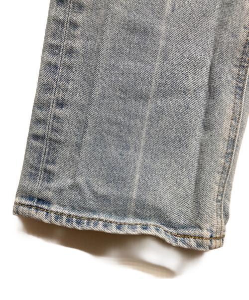 YANUK（ヤヌーク）YANUK (ヤヌーク) ETRE TOKYO (エトレトウキョウ) Center Crease StraightDenim ブルー サイズ:23の古着・服飾アイテム