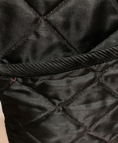 LAVENHAM（ラベンハム）LAVENHAM (ラベンハム) キルティングジャケット ブラック サイズ:36の古着・服飾アイテム