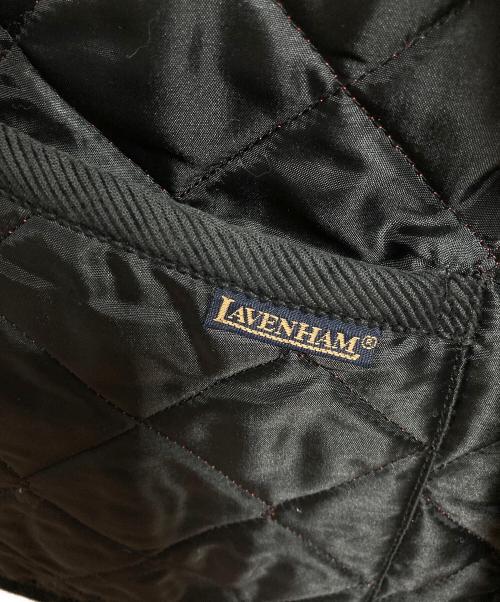 LAVENHAM（ラベンハム）LAVENHAM (ラベンハム) キルティングジャケット ブラック サイズ:36の古着・服飾アイテム