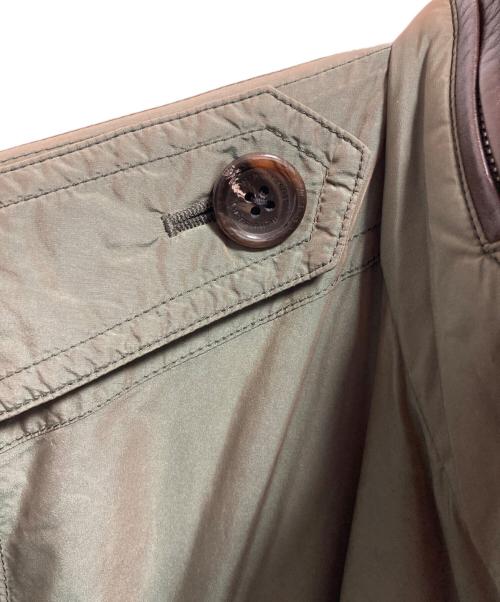 BURBERRY LONDON（バーバリーロンドン）BURBERRY LONDON (バーバリーロンドン) ミリタリーダウンジャケット グリーン サイズ:Mの古着・服飾アイテム