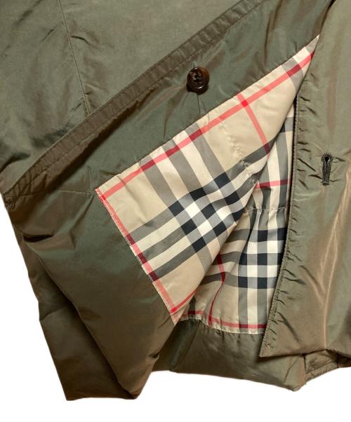 BURBERRY LONDON（バーバリーロンドン）BURBERRY LONDON (バーバリーロンドン) ミリタリーダウンジャケット グリーン サイズ:Mの古着・服飾アイテム