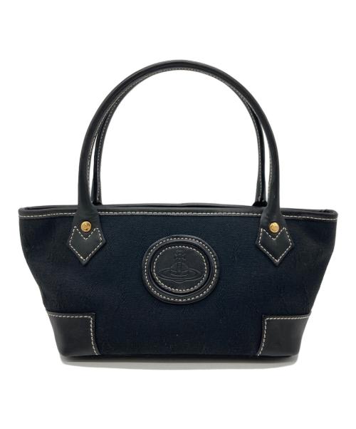 Vivienne Westwood（ヴィヴィアンウエストウッド）Vivienne Westwood (ヴィヴィアンウエストウッド) ミニハンドバッグ ブラックの古着・服飾アイテム