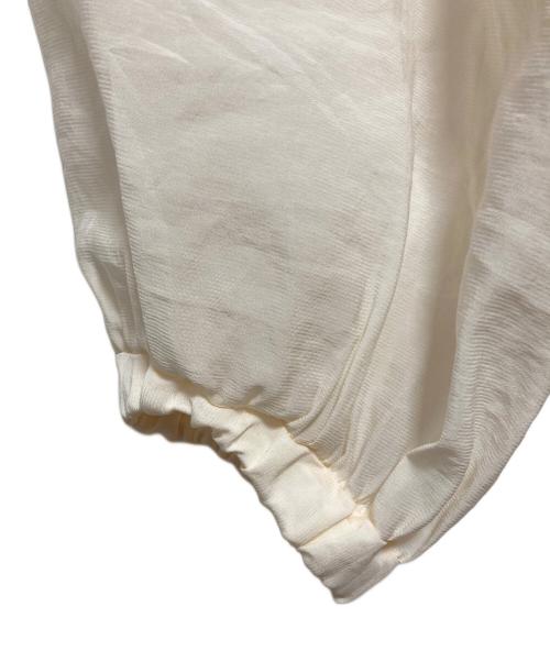 UNITED ARROWS（ユナイテッドアローズ）UNITED ARROWS (ユナイテッドアローズ) オーガンジー ブラウス ブルゾン ホワイト サイズ:不明の古着・服飾アイテム