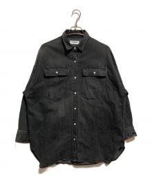 Healthy DENIM（ヘルシーデニム）の古着「デニムシャツ」｜ブラック