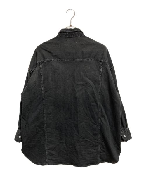 Healthy DENIM（ヘルシーデニム）Healthy DENIM (ヘルシーデニム) デニムシャツ ブラック サイズ:Sの古着・服飾アイテム