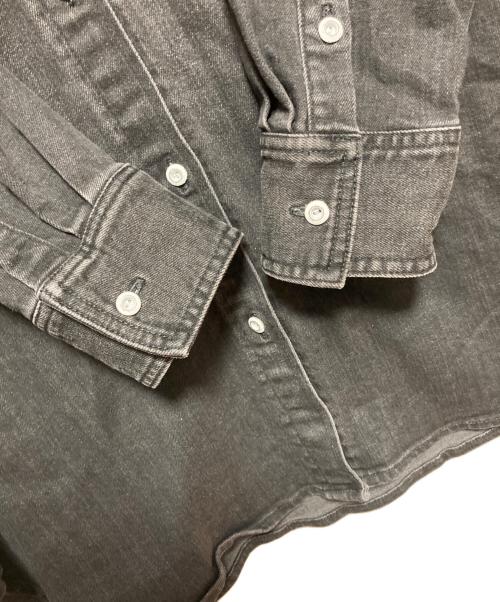 Healthy DENIM（ヘルシーデニム）Healthy DENIM (ヘルシーデニム) デニムシャツ ブラック サイズ:Sの古着・服飾アイテム