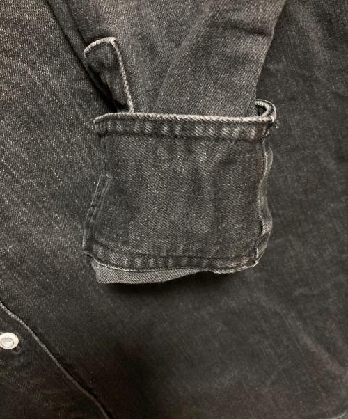 Healthy DENIM（ヘルシーデニム）Healthy DENIM (ヘルシーデニム) デニムシャツ ブラック サイズ:Sの古着・服飾アイテム