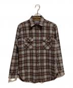 PENDLETONペンドルトン）の古着「70’S チェックネルシャツ」｜ベージュ