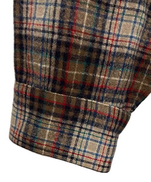 PENDLETON（ペンドルトン）PENDLETON (ペンドルトン) 70’S チェックネルシャツ ベージュ サイズ:表記無しの古着・服飾アイテム