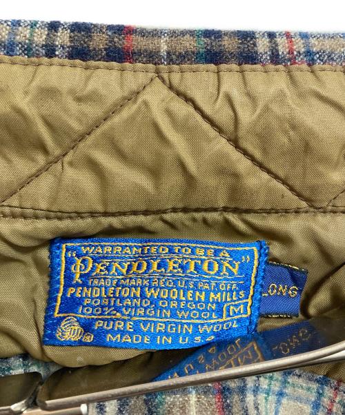 PENDLETON（ペンドルトン）PENDLETON (ペンドルトン) 70’S チェックネルシャツ ベージュ サイズ:表記無しの古着・服飾アイテム
