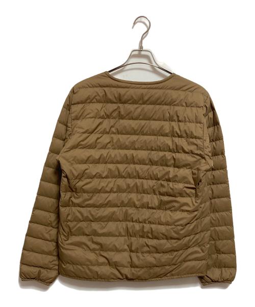 mont-bell（モンベル）mont-bell (モンベル) スペリオダウン ラウンドネックジャケット ベージュ サイズ:Lの古着・服飾アイテム