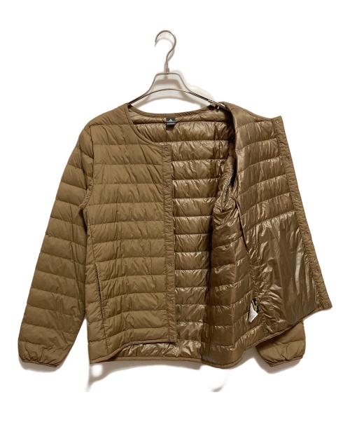 mont-bell（モンベル）mont-bell (モンベル) スペリオダウン ラウンドネックジャケット ベージュ サイズ:Lの古着・服飾アイテム