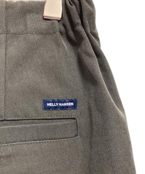 HELLY HANSEN（ヘリーハンセン）HELLY HANSEN (ヘリーハンセン) ウールストーレンタックパンツ グレー サイズ:Lの古着・服飾アイテム