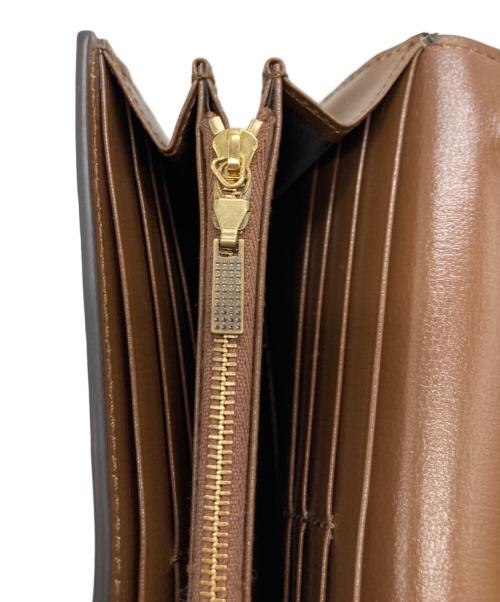 GUCCI（グッチ）GUCCI (グッチ) GGスプリーム ジャッキー1961 チェーンウォレット ベージュの古着・服飾アイテム