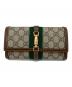 GUCCI（グッチ）の古着「GGスプリーム ジャッキー1961 チェーンウォレット」｜ベージュ