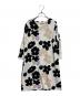 marimekko（マリメッコ）の古着「カットソーワンピース」｜ホワイト×ブラック
