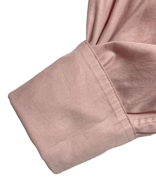 23区（ニジュウサンク）23区 (ニジュウサンク) CANCLINI ギャザー シャツ ピンク サイズ:38の古着・服飾アイテム