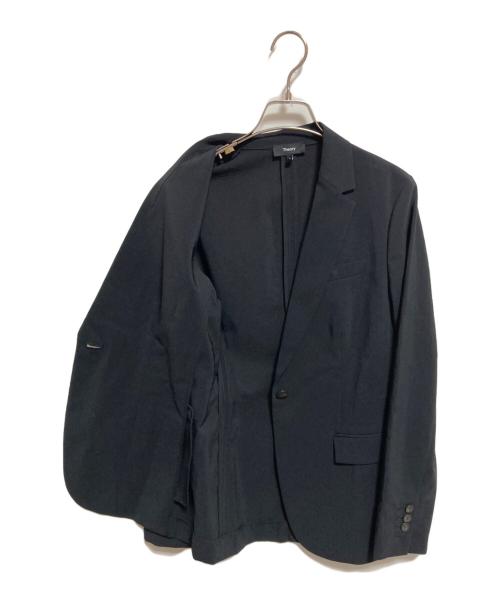 theory（セオリー）theory (セオリー) Crisp Poly Staple Blazer ブラックの古着・服飾アイテム