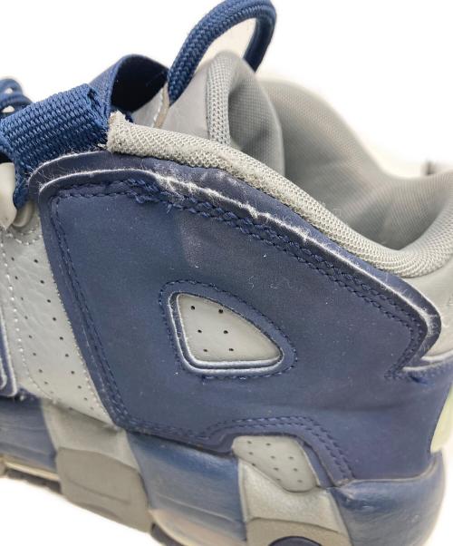 NIKE（ナイキ）NIKE (ナイキ) AIR MORE UPTEMPO '96 COOL GREY/WHITE-MIDNIGHT NAVY グレー サイズ:27の古着・服飾アイテム