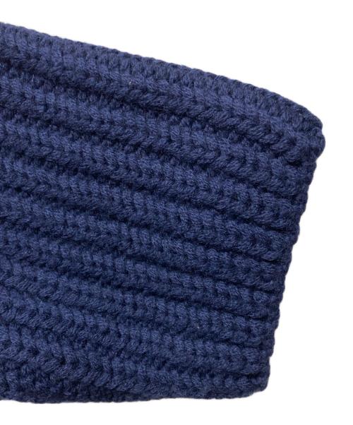 POLO RALPH LAUREN（ポロ・ラルフローレン）POLO RALPH LAUREN (ポロ・ラルフローレン) 90’ｓニットダッフルコート ネイビー サイズ:Lの古着・服飾アイテム