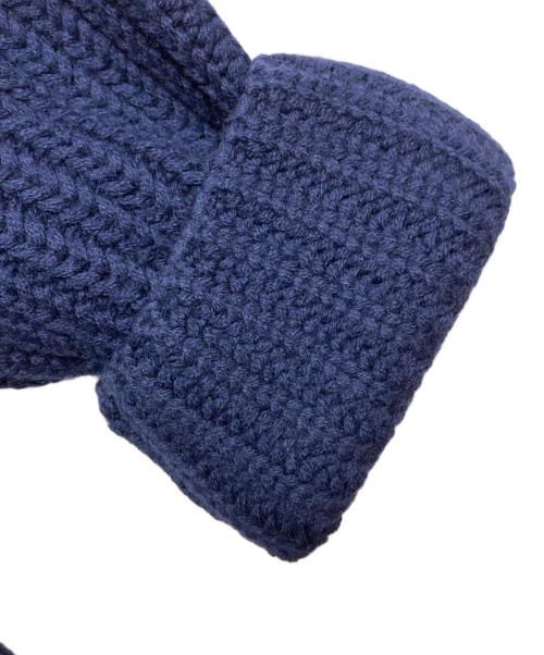 POLO RALPH LAUREN（ポロ・ラルフローレン）POLO RALPH LAUREN (ポロ・ラルフローレン) 90’ｓニットダッフルコート ネイビー サイズ:Lの古着・服飾アイテム